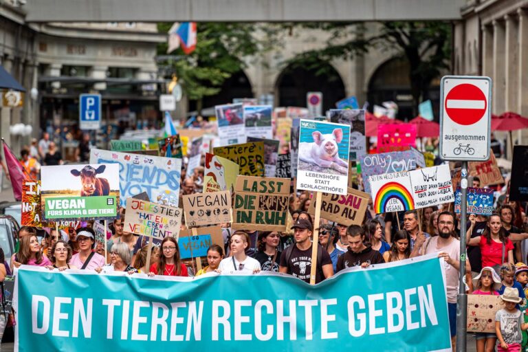 Impressionen Animal Rights March Switzerland 2019