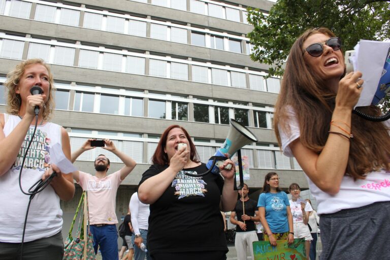 Impressionen Animal Rights March Switzerland 2019