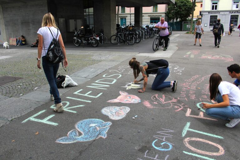 Impressionen Animal Rights March Switzerland 2019