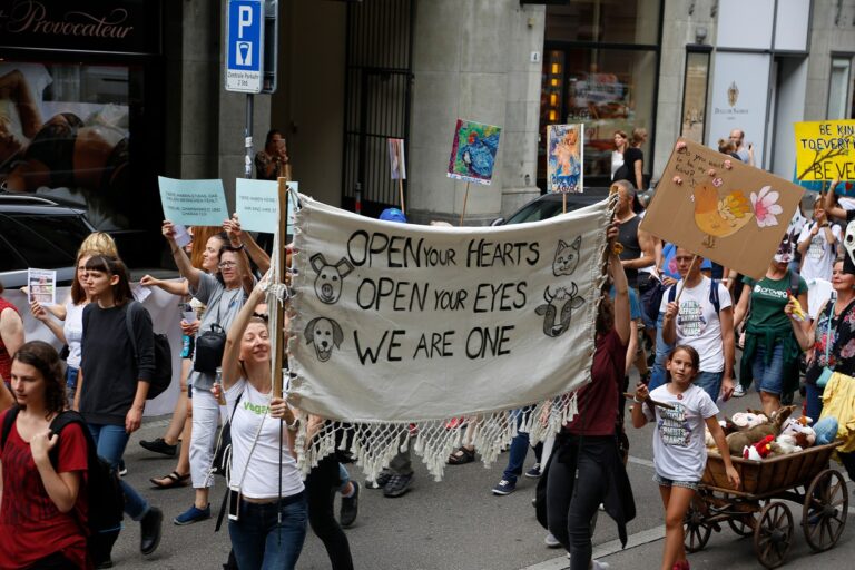 Impressionen Animal Rights March Switzerland 2019