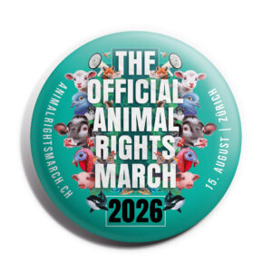 Button - Animal Rights March 2026